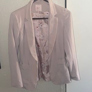 Baby pink blazer